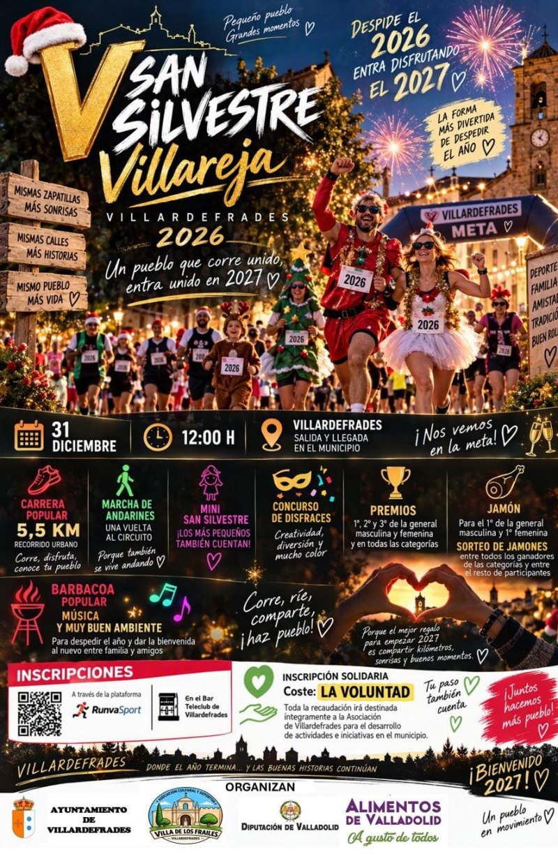 Cartel de V San Silvestre Villareja